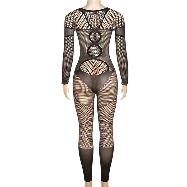 Full Body Fishnet Jumpsuit