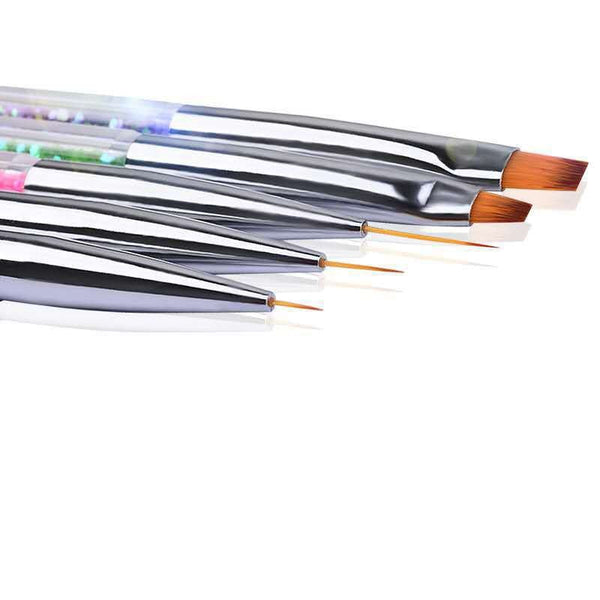 5pcs Dual Heads Acrylic Crystal Dotting Pen