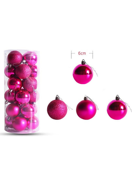 6cm Christmas Ball Ornaments