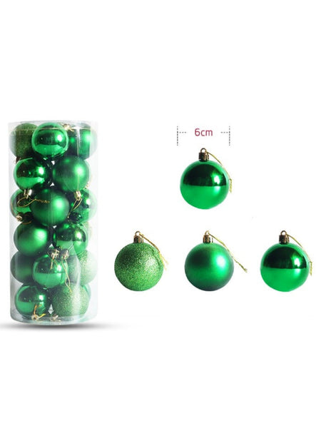 6cm Christmas Ball Ornaments