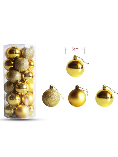 6cm Christmas Ball Ornaments