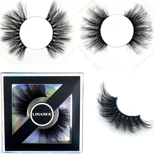 8D 25mm Long Extra Thick Eyelashes Big Dramatic Eyelashes