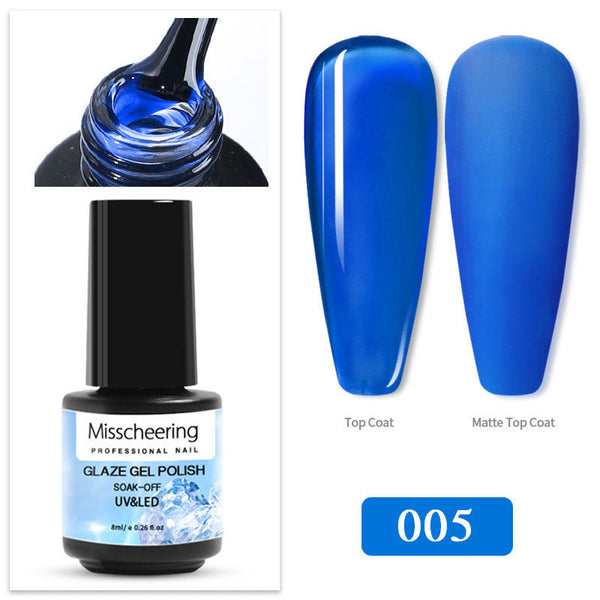 8ml Semi-transparent UV Gel Candy Polish