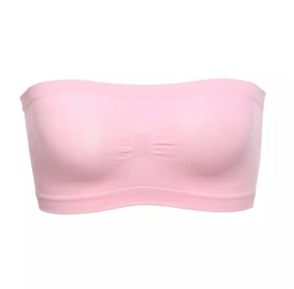 Breathable Mesh Strapless Tube Bra