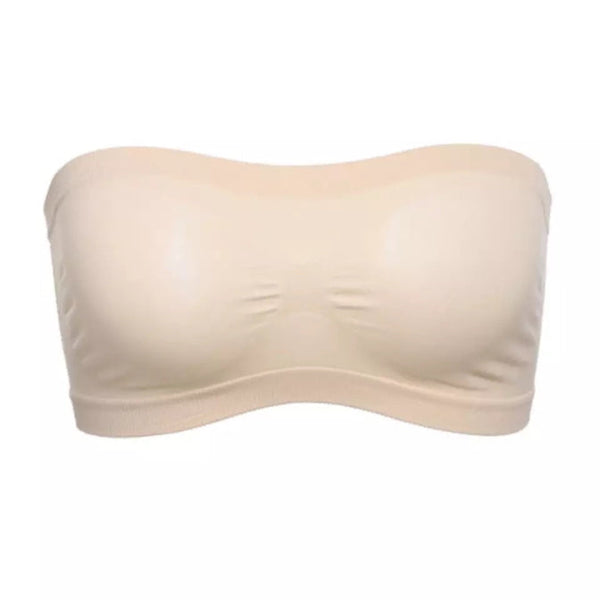 Breathable Mesh Strapless Tube Bra
