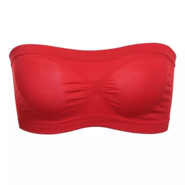 Breathable Mesh Strapless Tube Bra