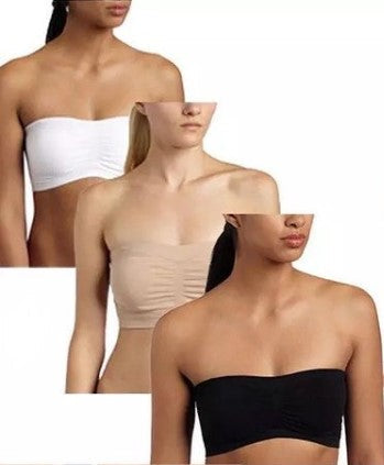 Breathable Mesh Strapless Tube Bra