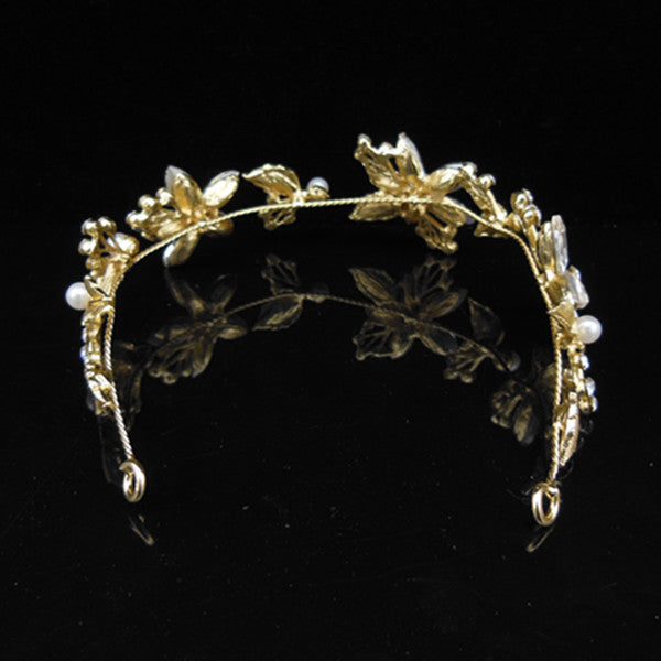 Bridal Hair Vine Dia - Gold