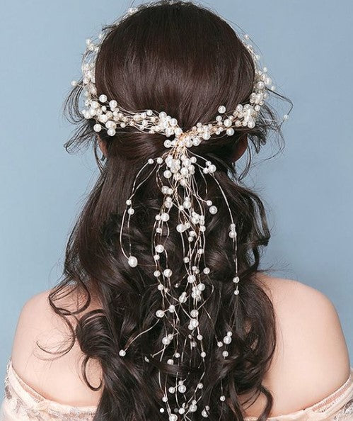 Bridal Headdress Garland Hairband