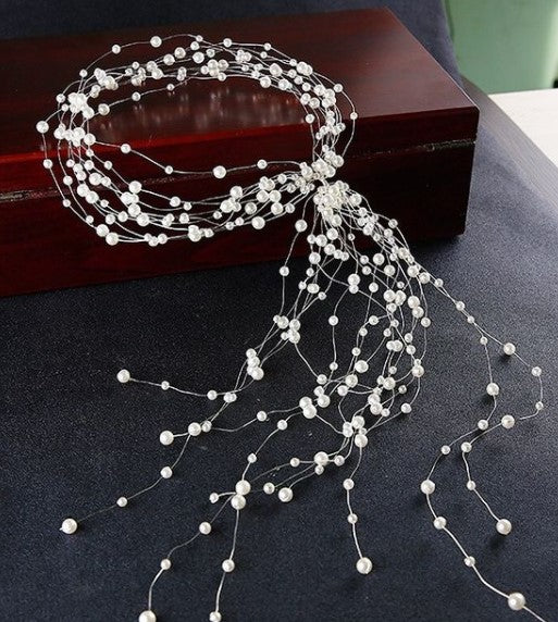 Bridal Headdress Garland Hairband
