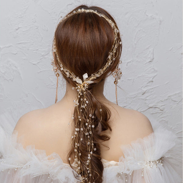 Bridal Headdress Garland Hairband