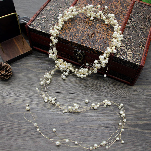 Bridal Headdress Garland Hairband