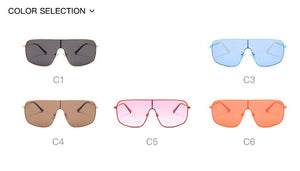 Bright Color Aviator Sunglasses