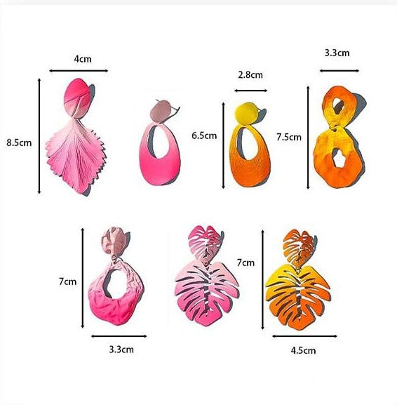 Bright Colored Earrings