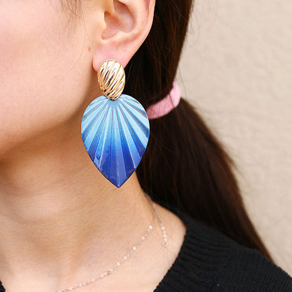 Bright Leaf Earrings E-642