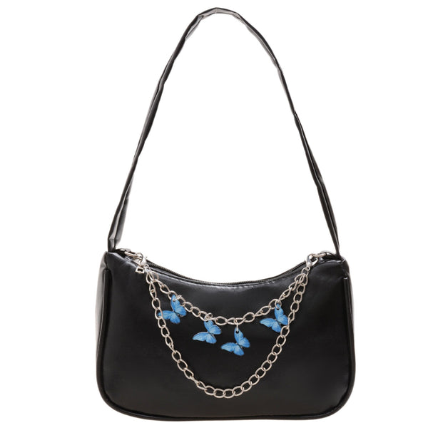 Butterfly Chain Shoulder Sidebag