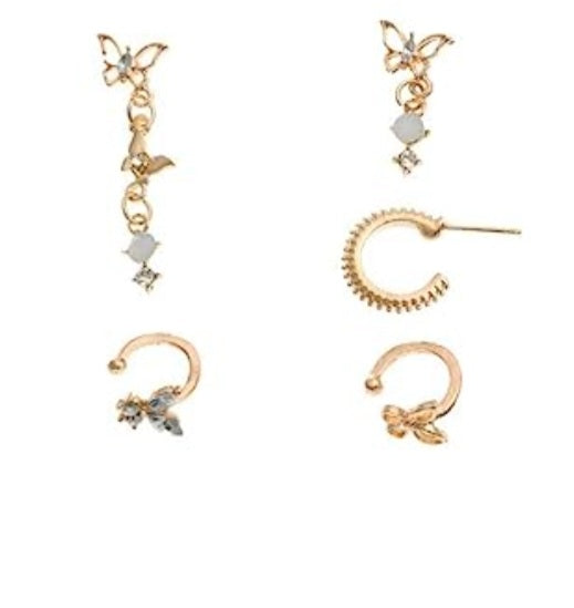 Butterfly Earrings Set