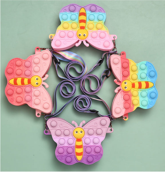 Butterfly Pop It Children Sidebag