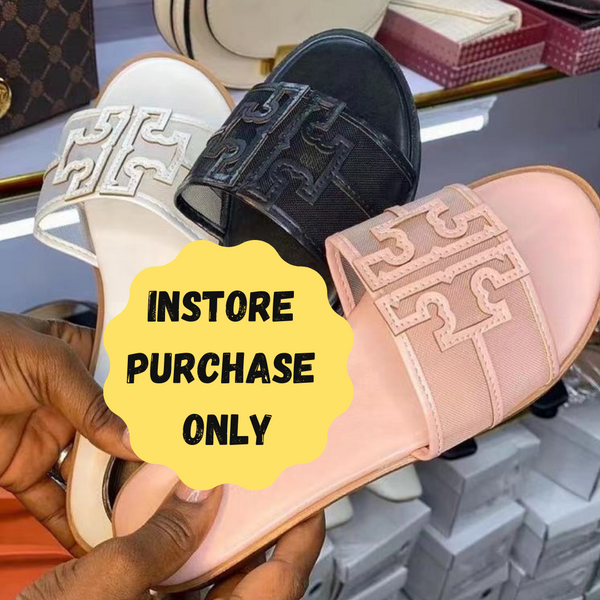 Casual Mesh Cross Flat Slippers