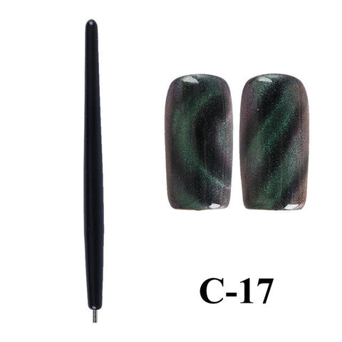 Cat Eye Magnetic Pen (Black) C-17
