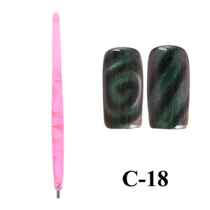 Cat Eye Magnetic Pen (Pink) C-18