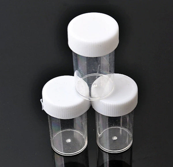 Clear Plastic Jar 20g- 12 pcs