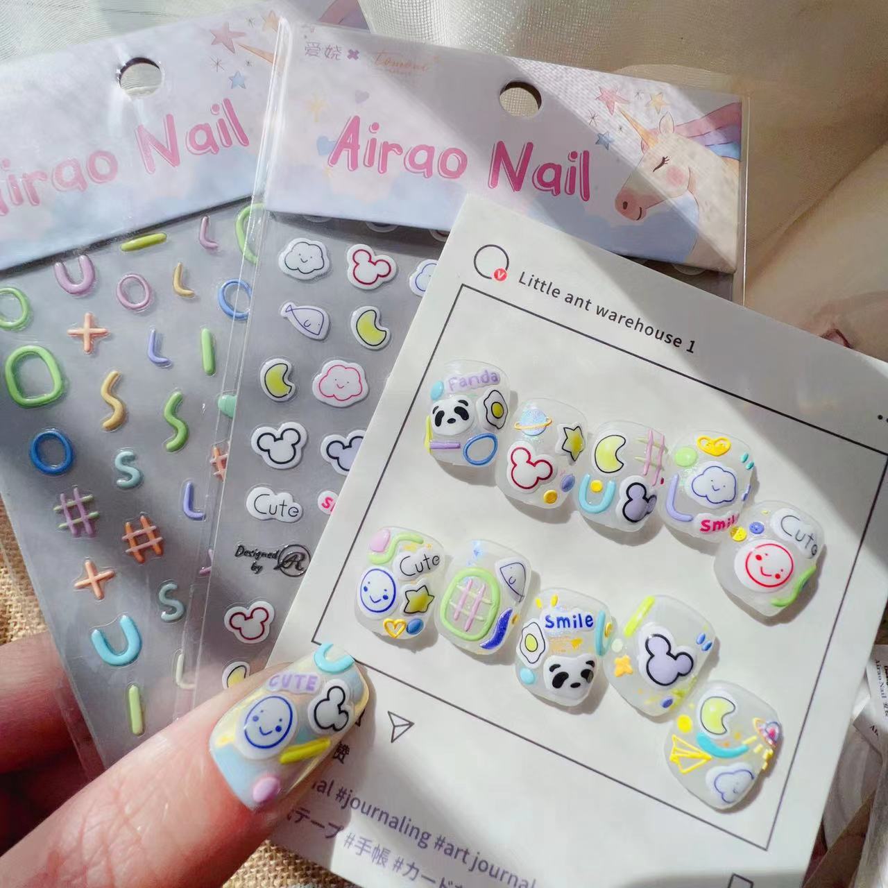 Cute Nail Art Stickers to2853-