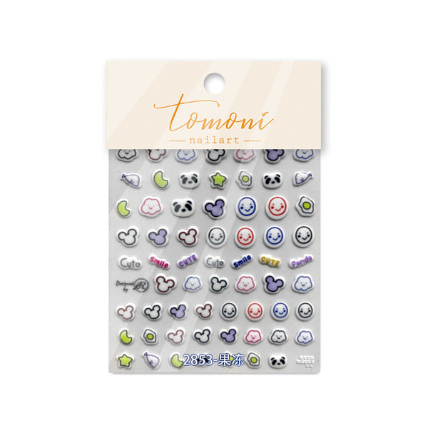 Cute Nail Art Stickers to2853-