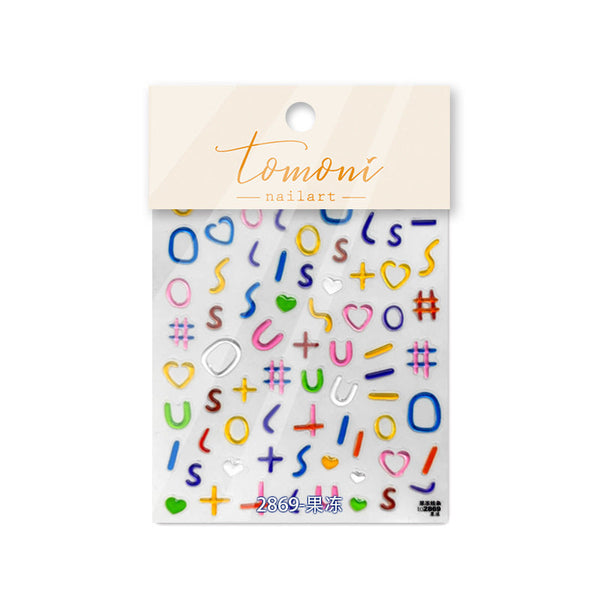 Cute Nail Art Stickers to2853-