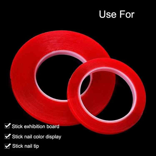 10m Nail Transparent Double-sided Tape