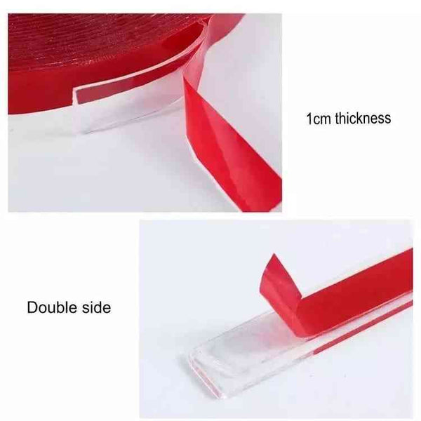 10m Nail Transparent Double-sided Tape