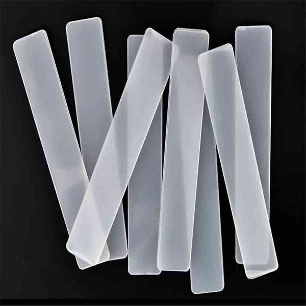 10pcs Acrylic Transparent Nail Art Display Stand