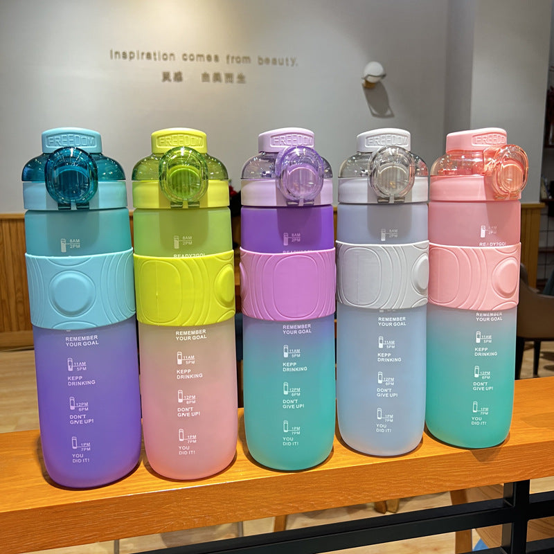 1100ml Double Drinking Lid Water Bottle