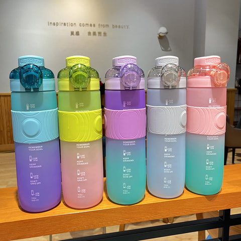 1100ml Double Drinking Lid Water Bottle