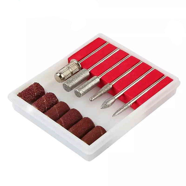 12pcs Nail Drill Bits