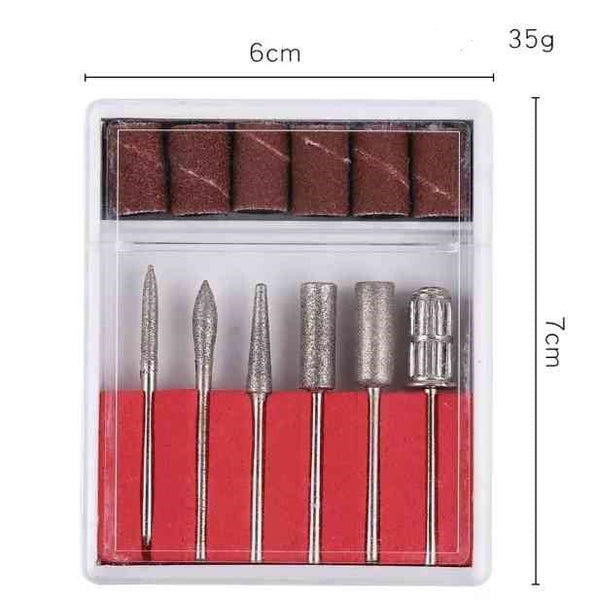 12pcs Nail Drill Bits