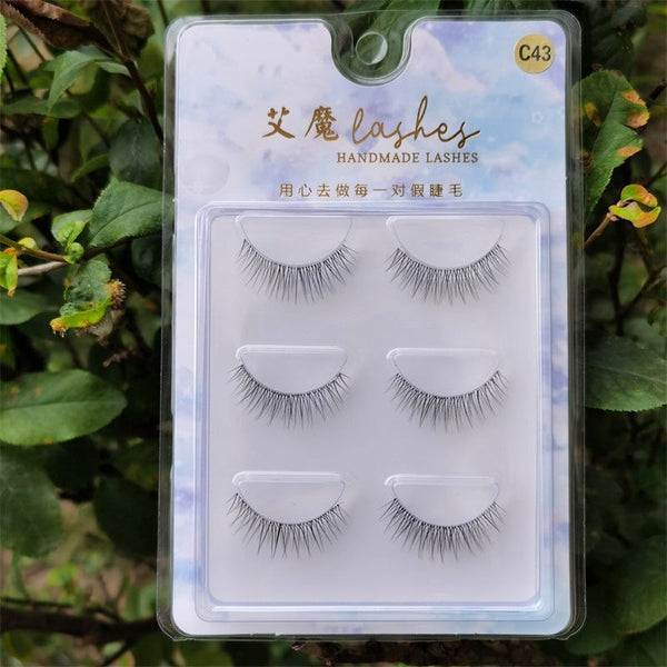 3 Pairs Pack of False Lashes