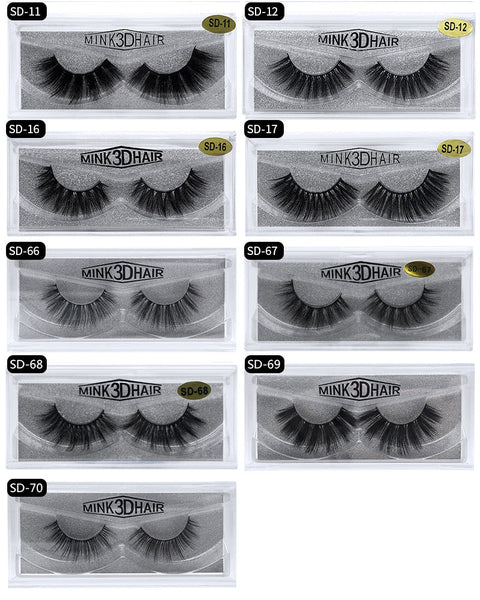 3D Mink Eyelashes 1
