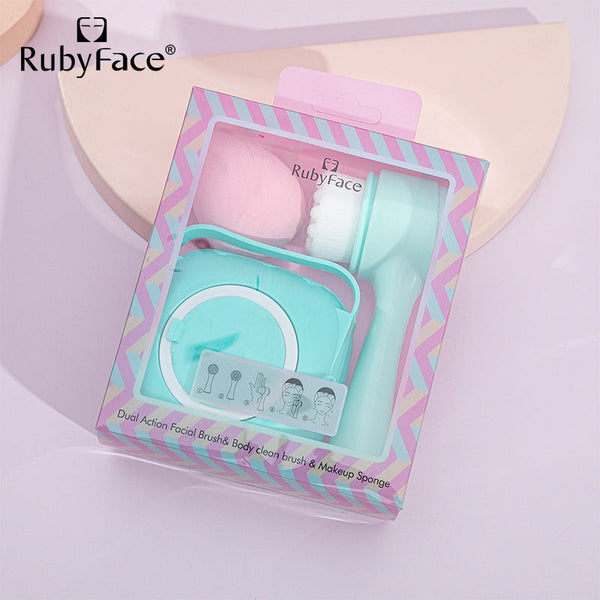 3pc Facial Cleansing Kit 6818
