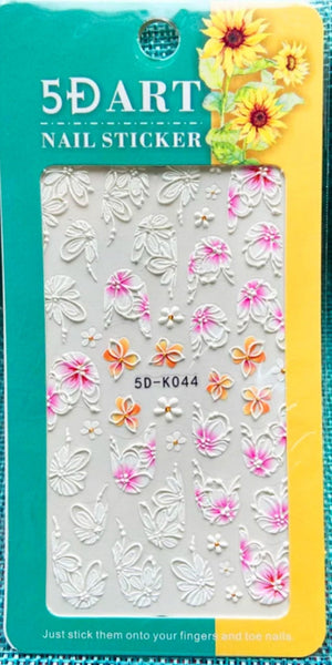 5D Nail Art Sticker