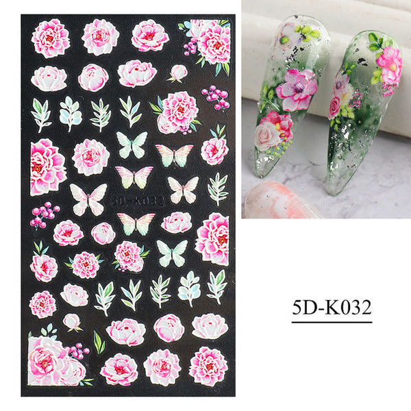 5D Nail Art Sticker