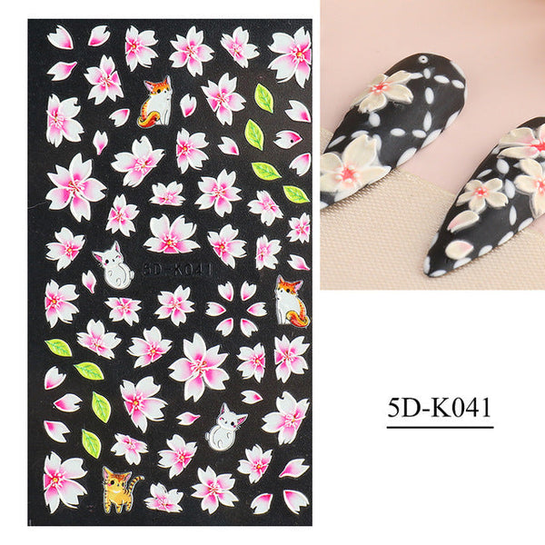 5D Nail Art Sticker