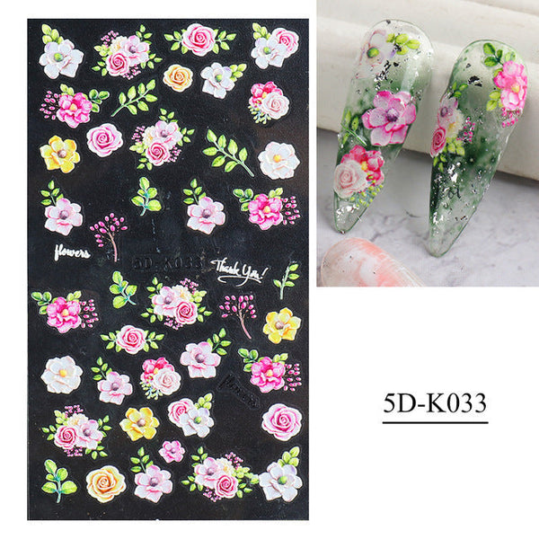 5D Nail Art Sticker