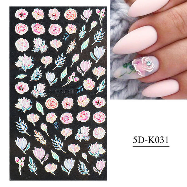 5D Nail Art Sticker