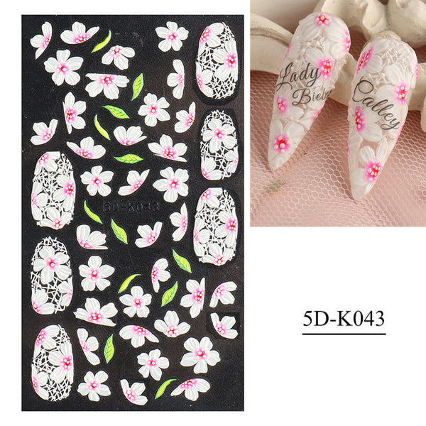 5D Nail Art Sticker