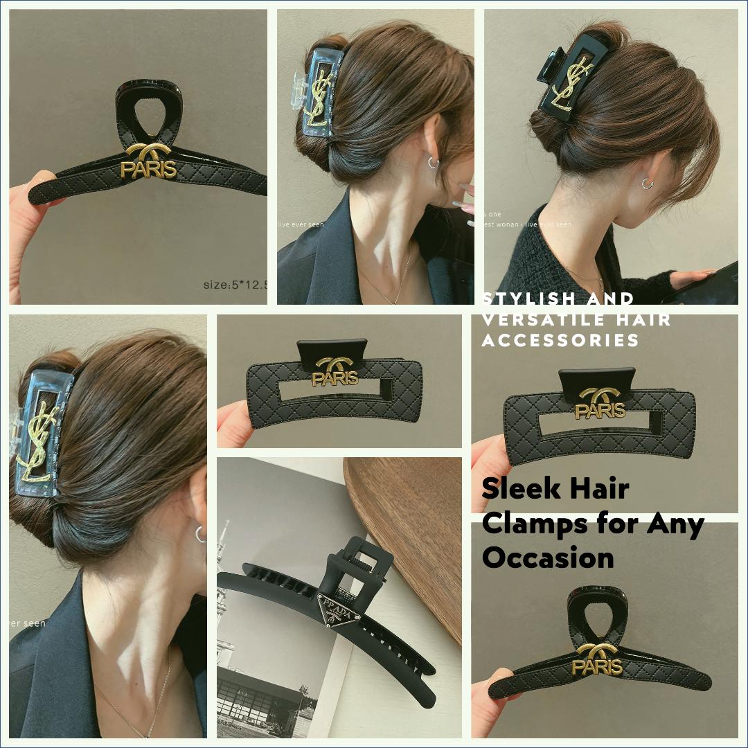 Logo Hair Clamps