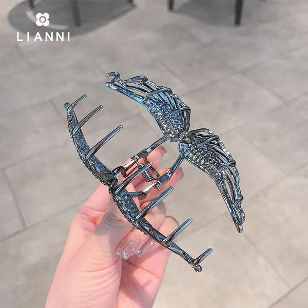 Metal Wings Hair Clamps