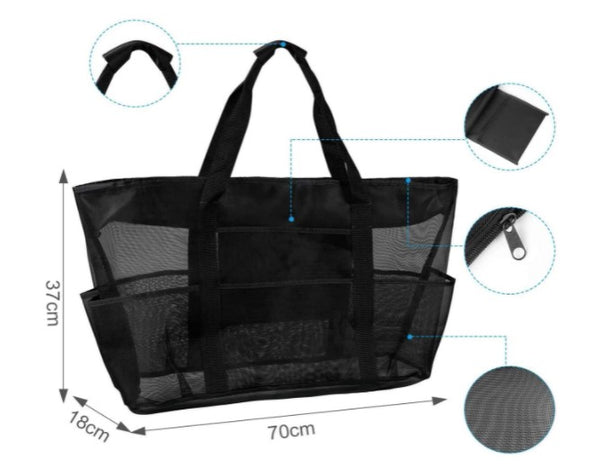 Large Mesh Beach Bag
