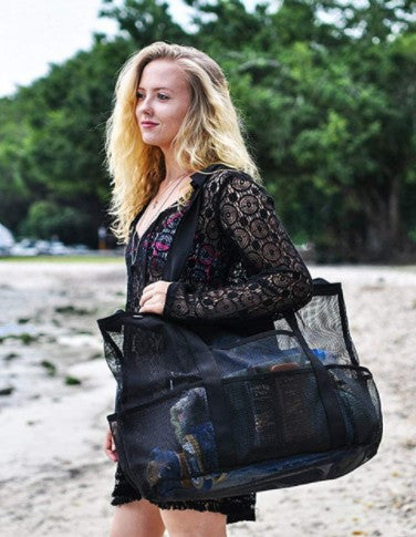 Large Mesh Beach Bag