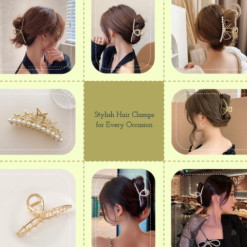 Metal Hair Clamps